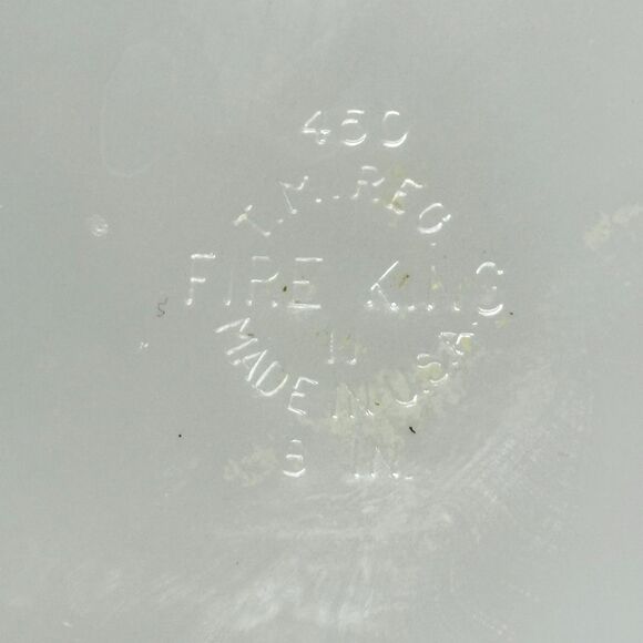 Vintage Fire King Anchor Hocking Peach Lustr 8” Cake Baking Casserole Dish #450 - Picture 4 of 10